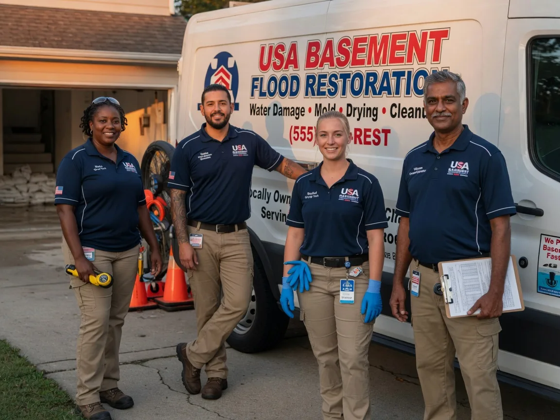 Basement Flood Cleanup company in Dayton, ME
